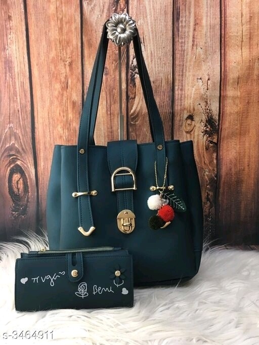 Eva classic ladies PU leather handbag 