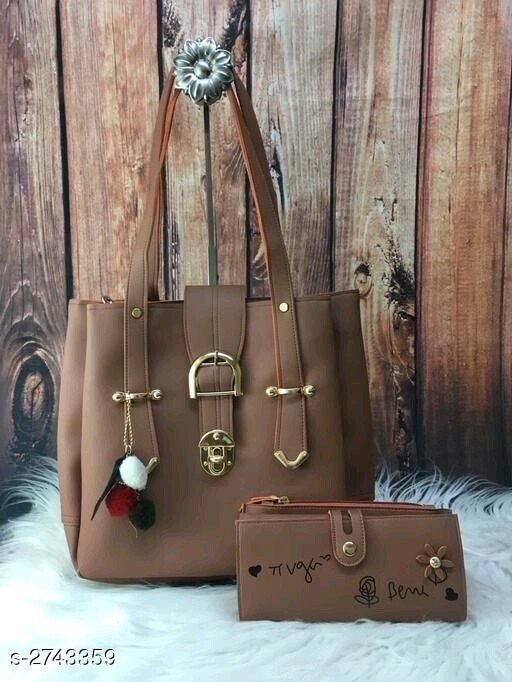 Eva classic ladies PU leather handbag 