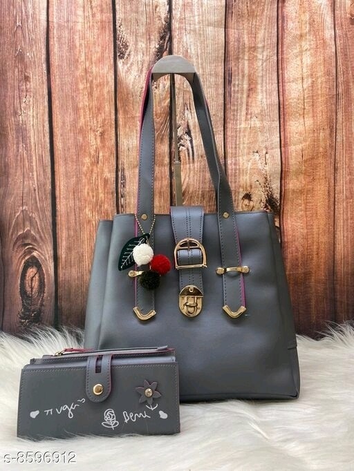 Eva classic ladies PU leather handbag 
