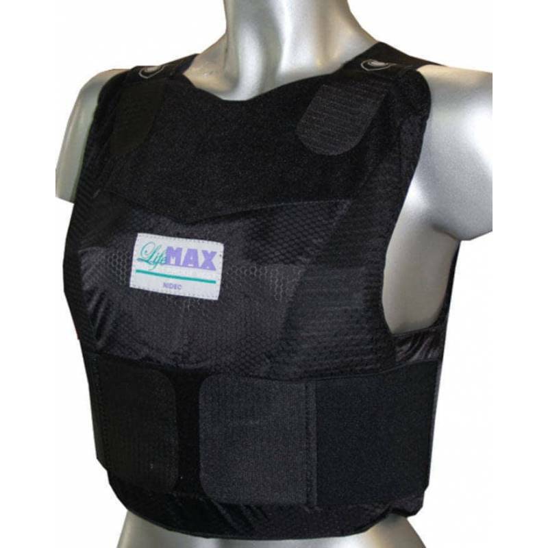 Chaleco antibalas femenino NIDEC modelo LIFEMAX nivel NIJ IIIA