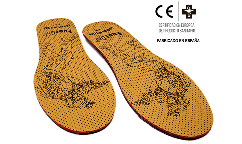 Plantillas Tácticas Foot Gel Edición Militar y Policial®