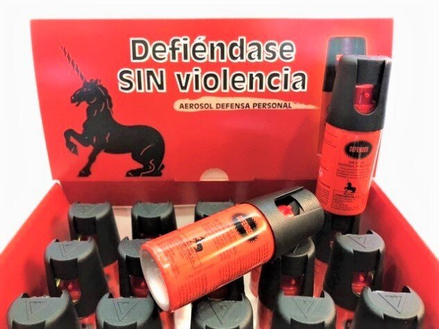 SPRAY DE DEFENSA PERSONAL DEFENDER 36 ml