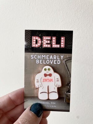 Schmearly Beloved Golem Enamel Pin Schmearly Beloved Golem Enamel Pin