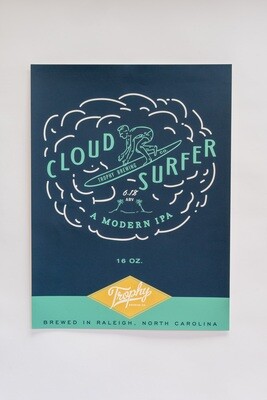 Cloud Surfer Poster