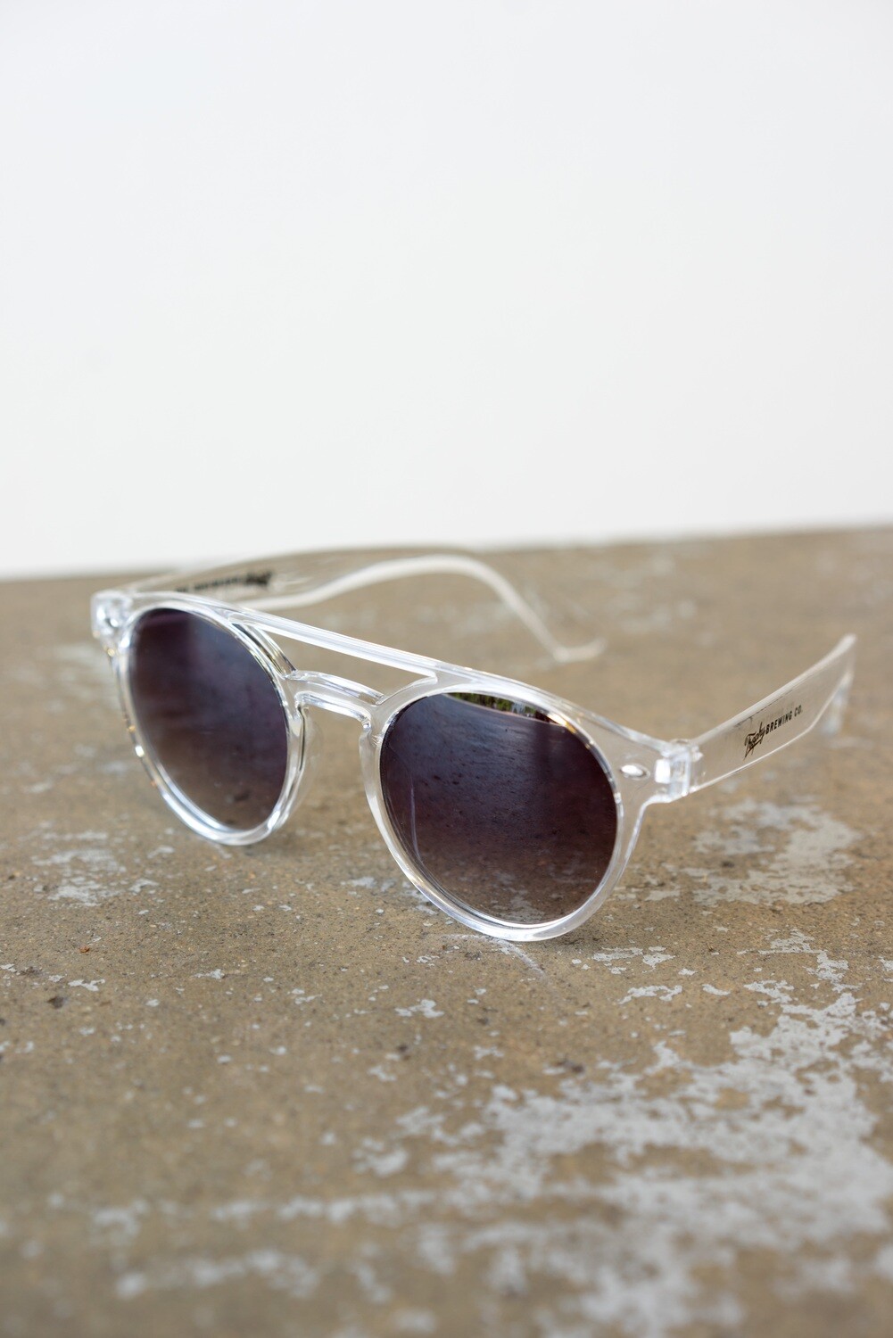 Clear Trophy Sunglasses