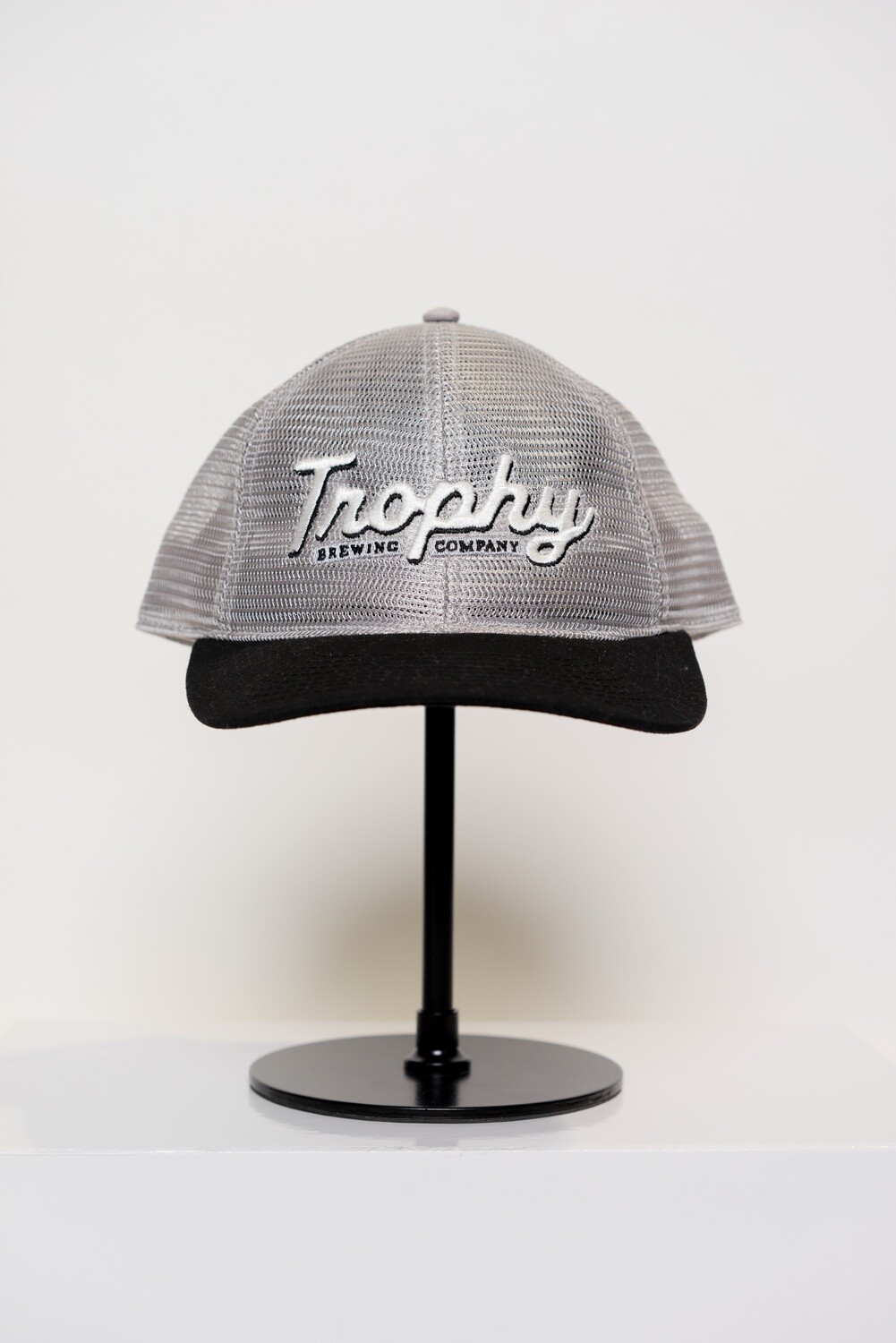 Gray Trophy Mesh Hat