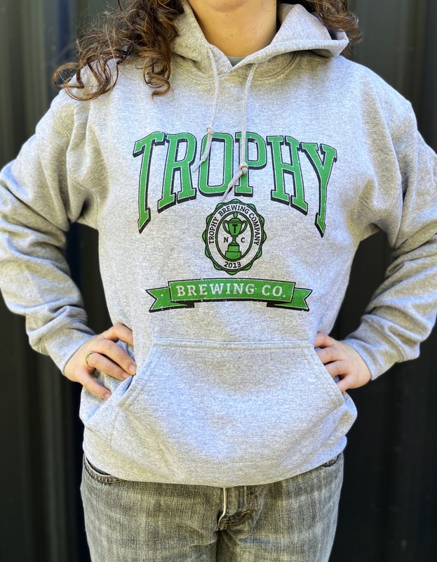 NEW! Gray Trophy Hoodie