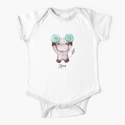 Zodiac Baby One-Piece Body Suit