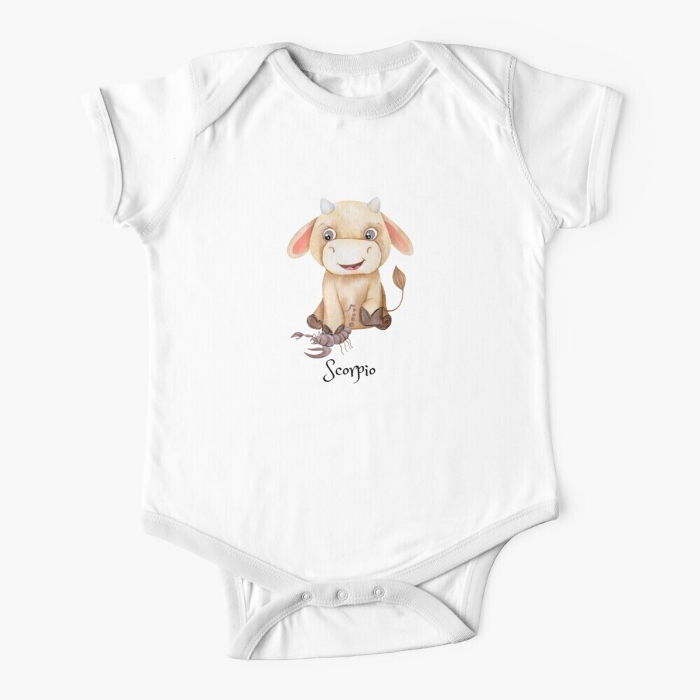 Zodiac Baby One-Piece Body Suit