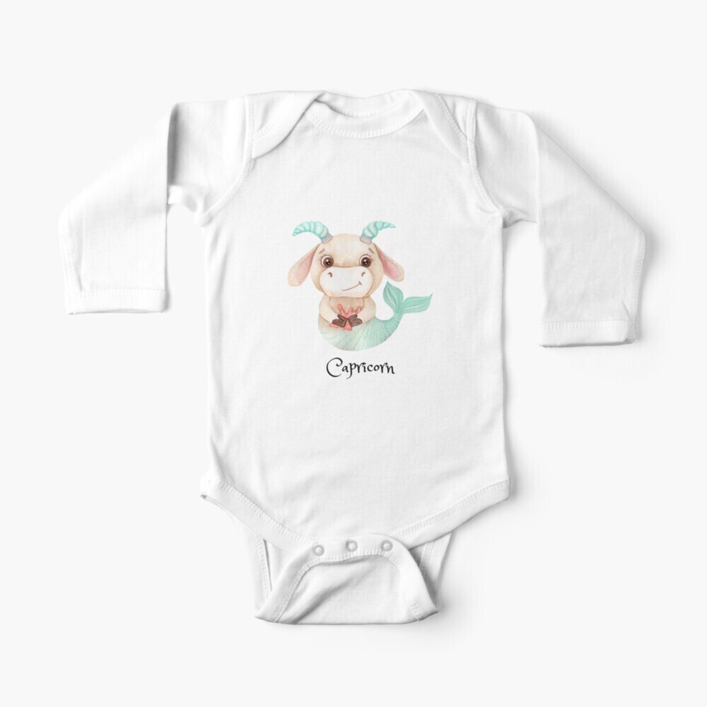 Zodiac Baby One-Piece Body Suit