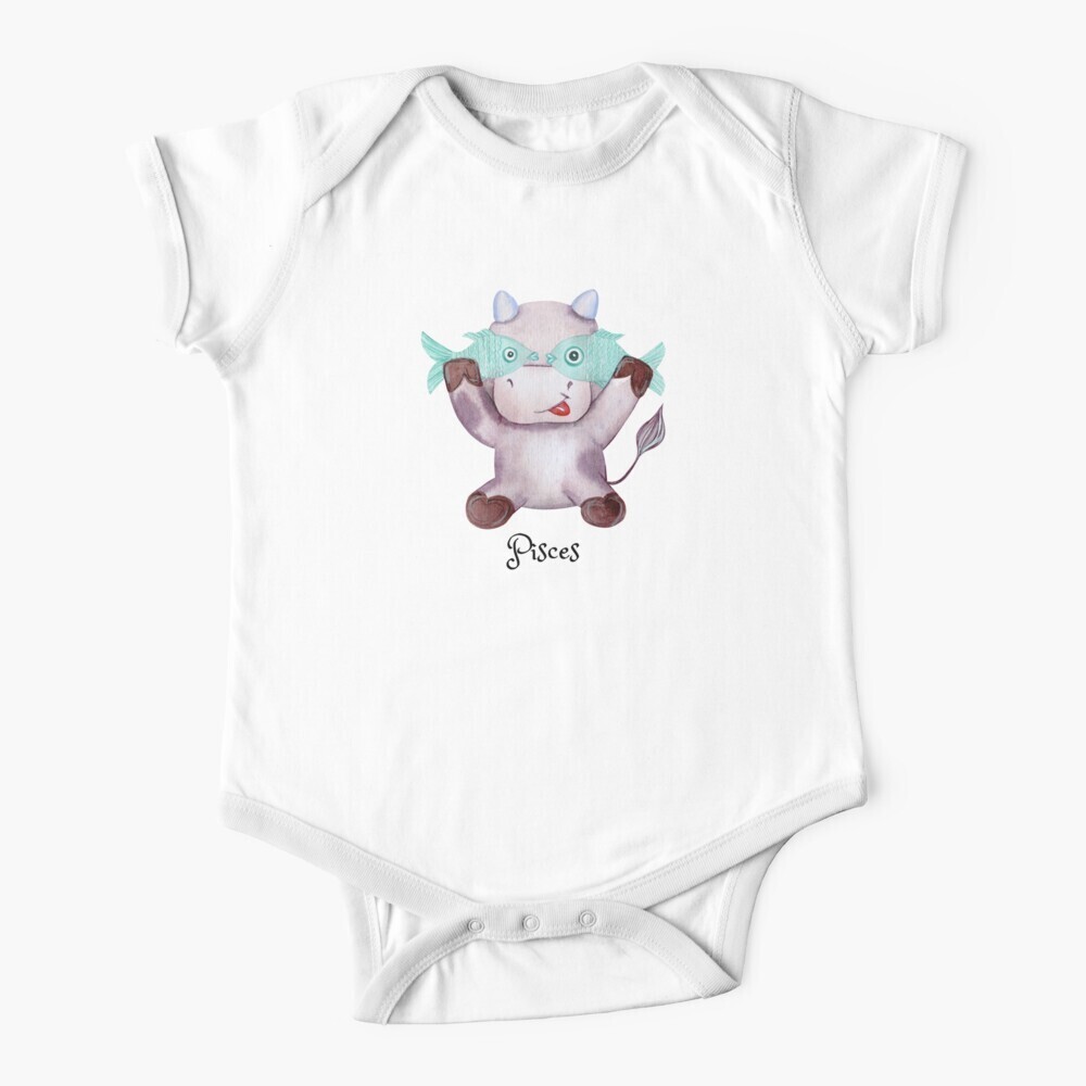 Zodiac Baby One-Piece Body Suit