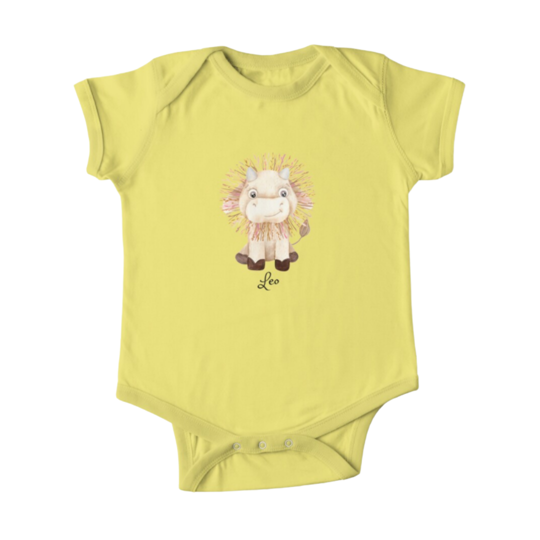 Zodiac Baby One-Piece Body Suit
