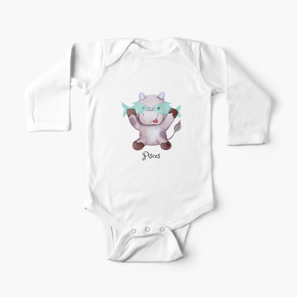 Zodiac Baby One-Piece Body Suit