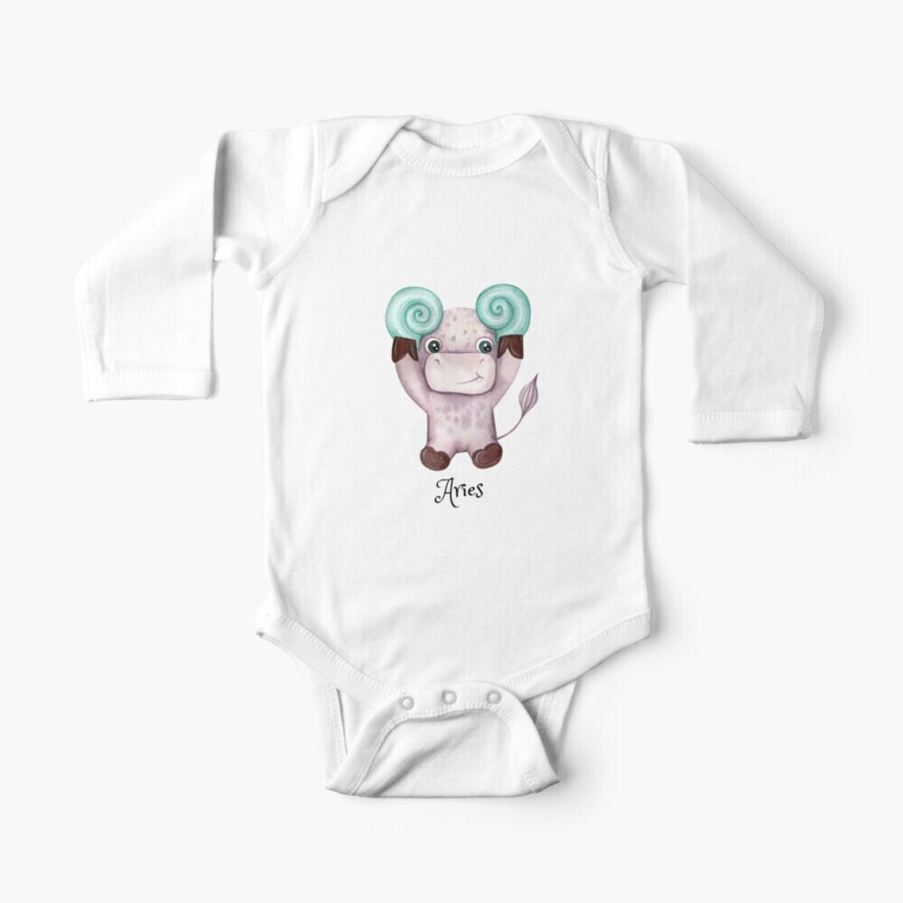 Zodiac Baby One-Piece Body Suit