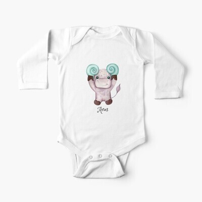 Zodiac Baby One-Piece Body Suit