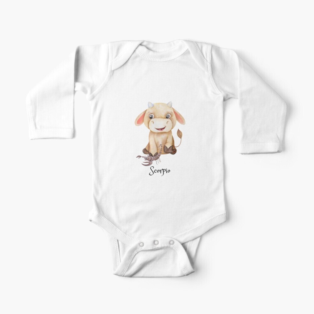 Zodiac Baby One-Piece Body Suit