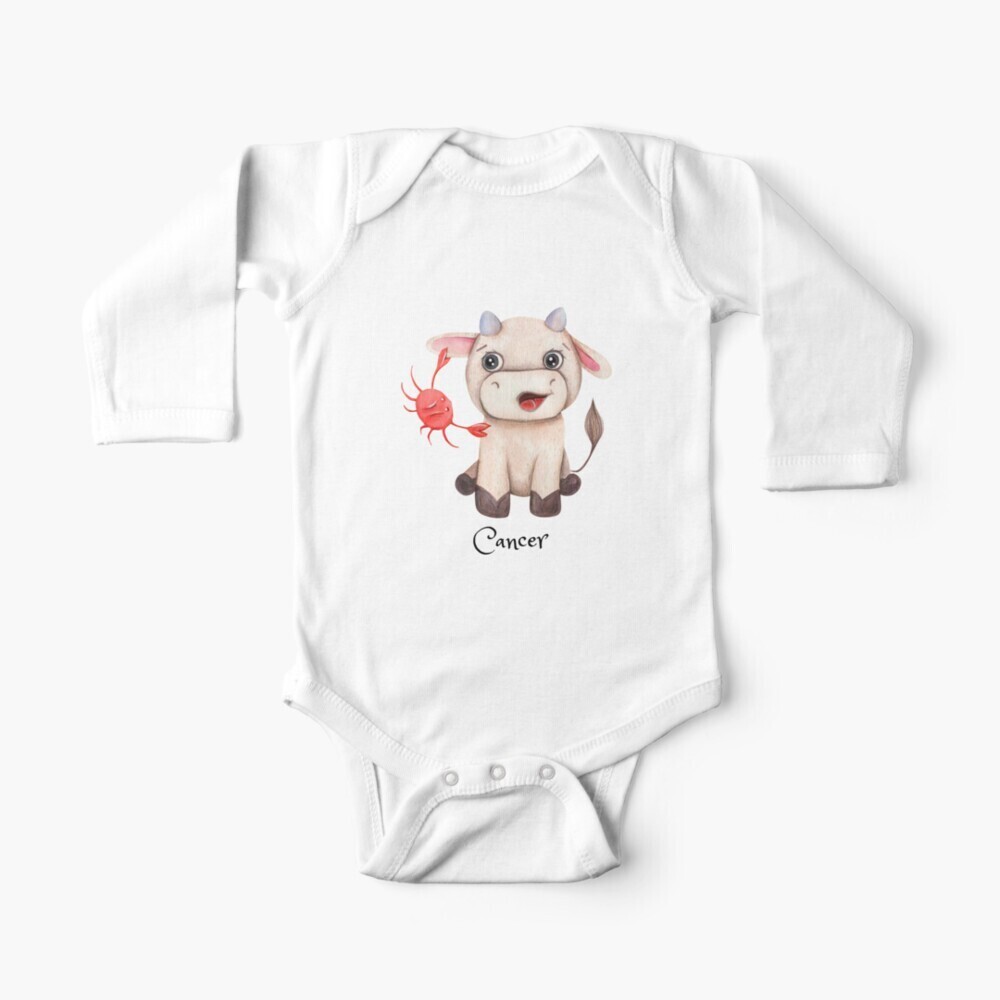 Zodiac Baby One-Piece Body Suit
