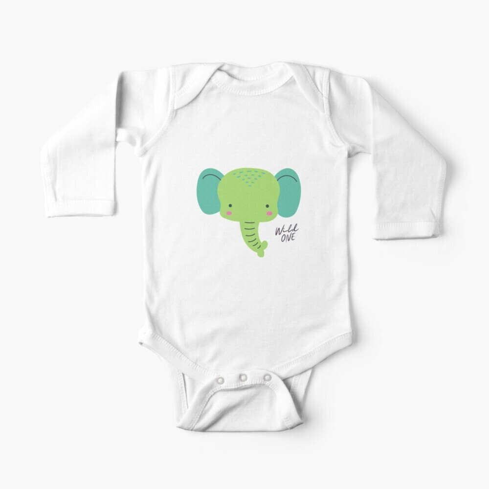 Wild One One-Piece Baby Suit