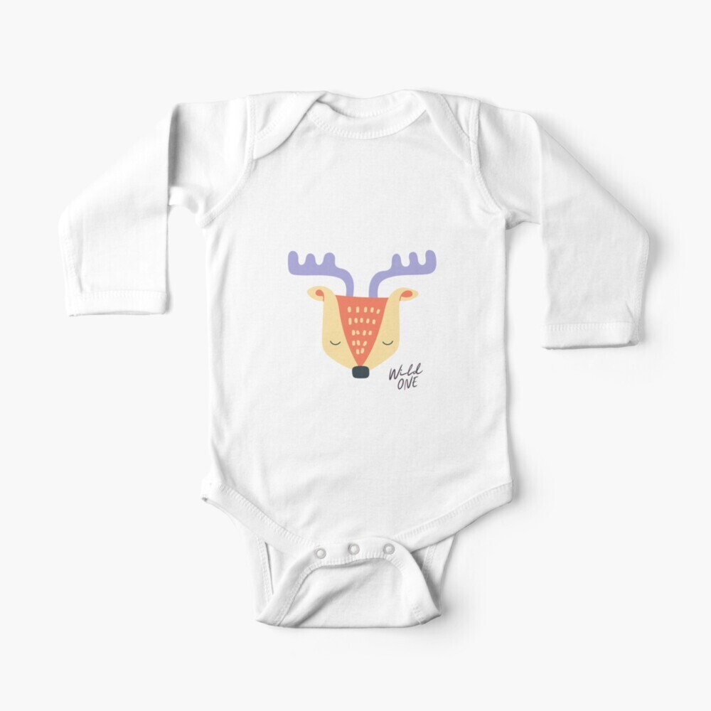 Wild One One-Piece Baby Suit