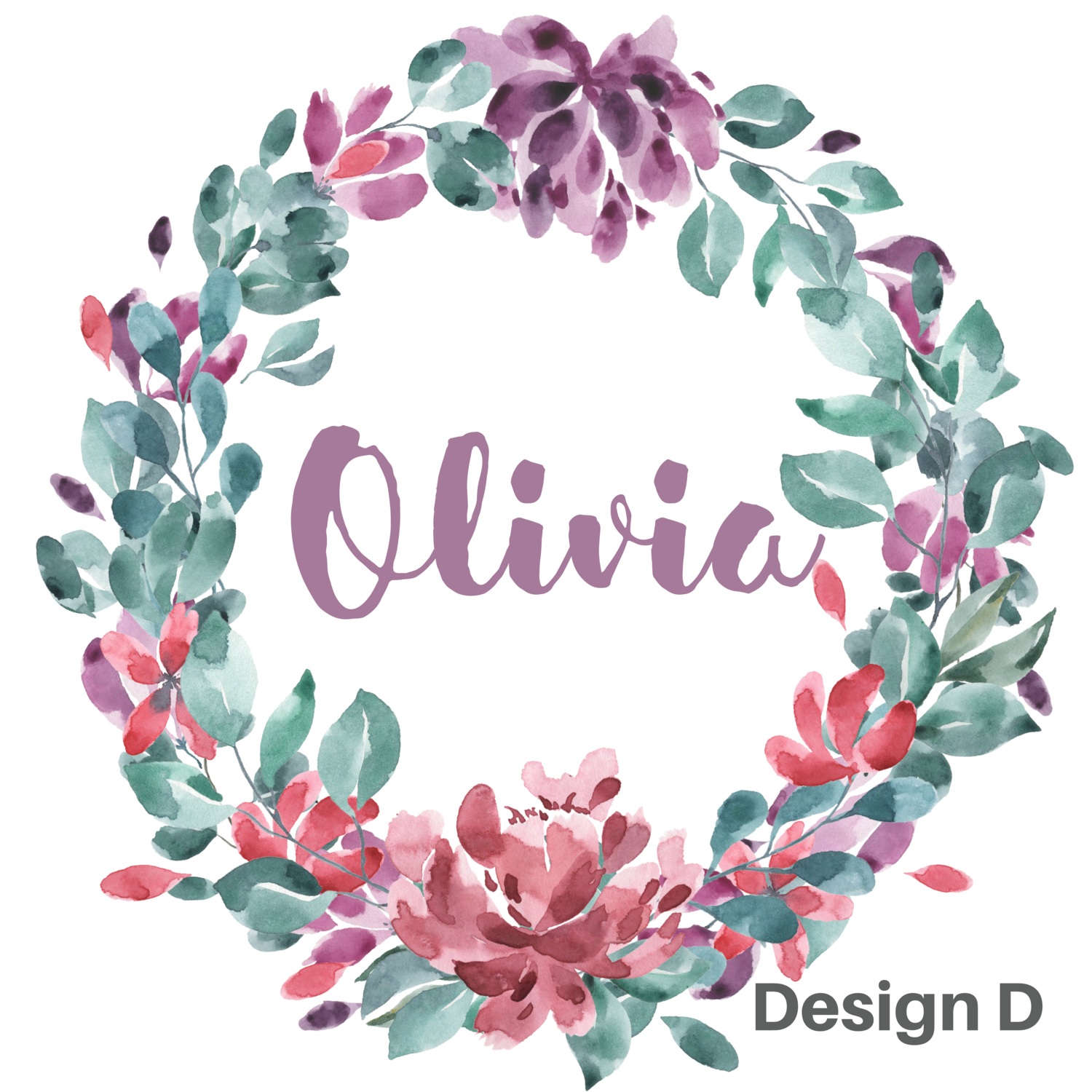 Custom Baby One-Piece Body Suit Flower Design