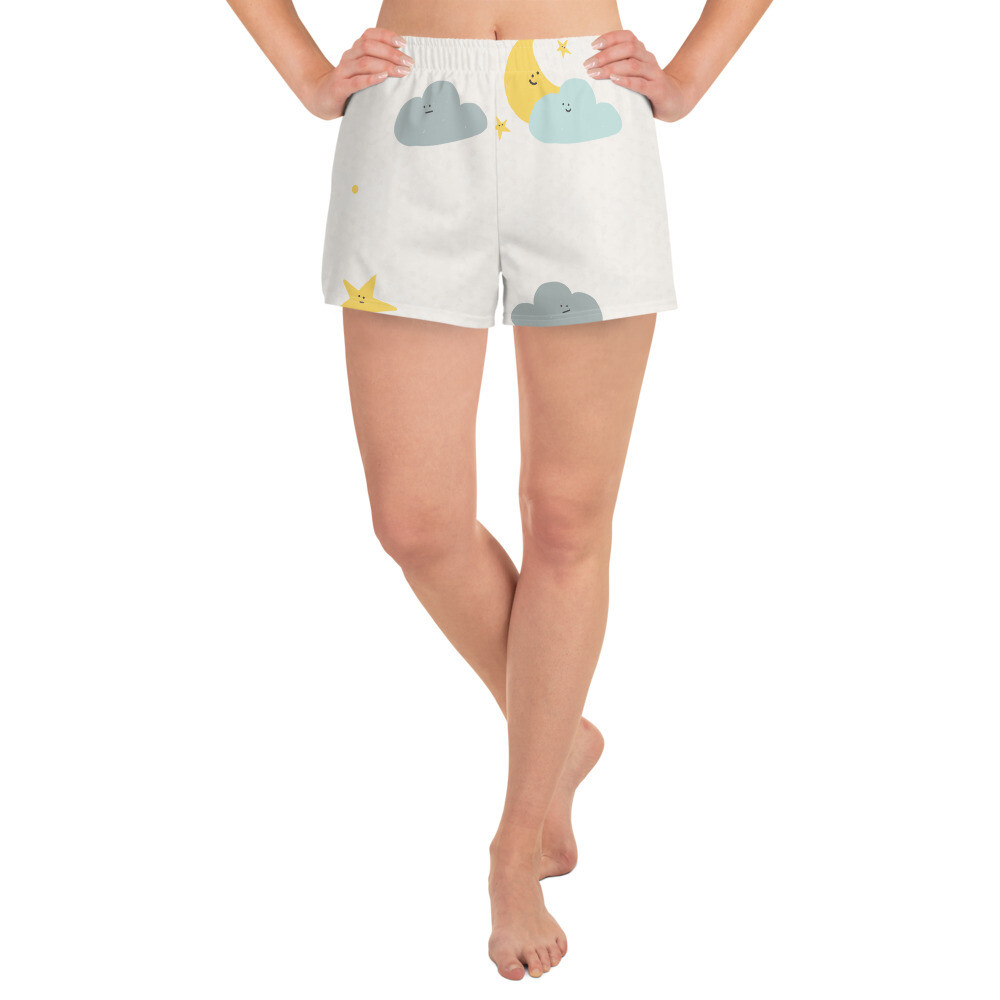 Night Time Women&#39;s Athletic Short Shorts