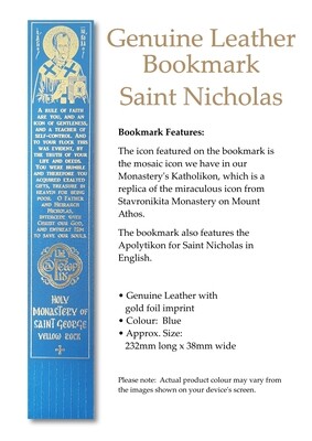 100% Leather Bookmarks