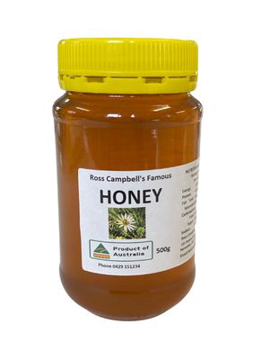 Ross Campbell&#39;s Famous Honey: 500g Honey (NSW Deliveries Only)