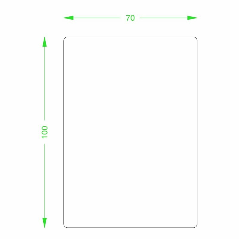 100mm x 70mm Custom Printed Labels