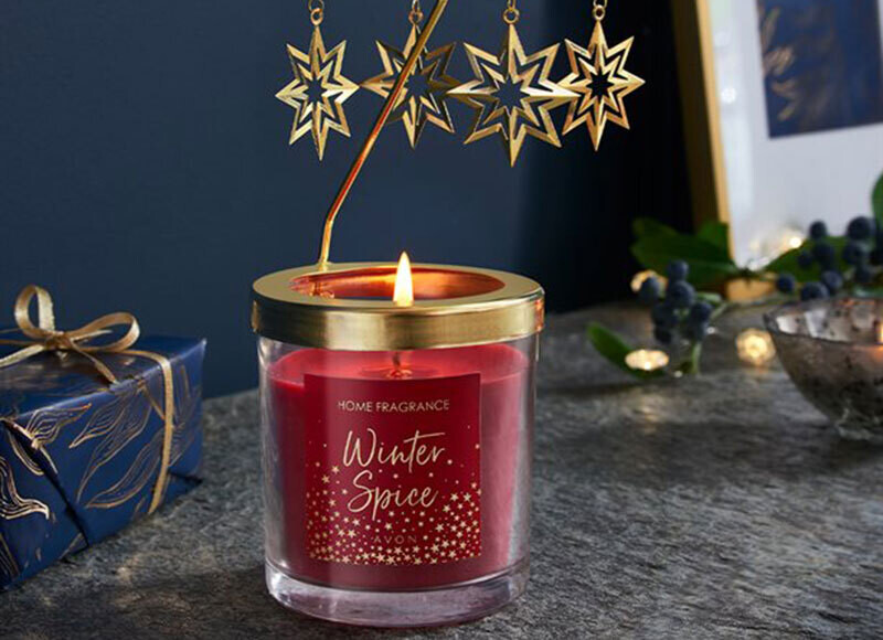 Star Candle Spinning Topper