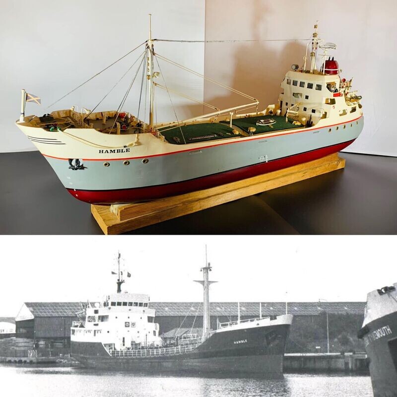 Motorised Model of the Shell Mex MT Hamble Of Glasgow (c.1960’s)