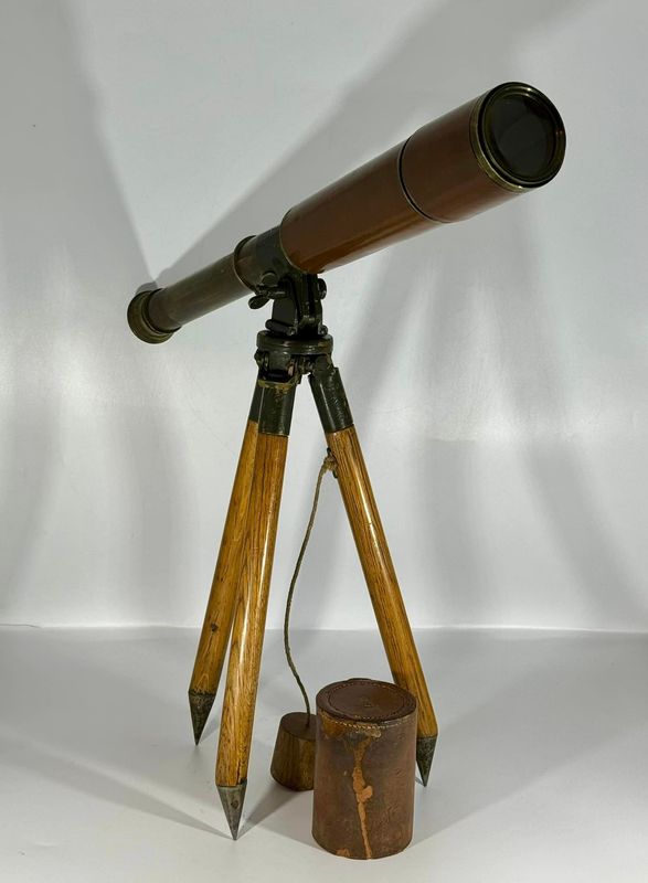 Rare WW2 Scout Regt Spotter/Snipper B.C Ltd Telescope & PB&S Ltd Inst Stand (d.1940)