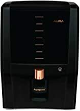 Aquaguard Aura 7L water purifier UV e-boiling+Ultra Filtration with Active Copper,Mineral Guard Technology,6 stages of purification (Black & Copper) suitable for Municipal Water only (TDS: Up to200)