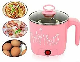 1.8L Multi-Function Mini Stainless Steel Skillet Noodles Rice Cooker Thermal Insulation Cooking Pot Pan Food Container Electric Heating Lunch Box Perfect for Steam, Egg, Soup and Stew 1.8L Multi-Function Mini Stainless Steel Skillet Noodles Rice Cooker Thermal Insulation Cooking Pot Pan Food Container Electric Heating Lunch Box Perfect for Steam, Egg, Soup and Stew
