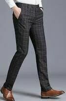 Checkered Trouser, Grey