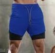 Gym Shorts, Blue