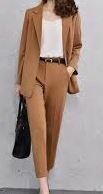 Business Suit, Brown
