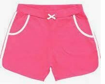 Girls Regular Fit Shorts, Pink