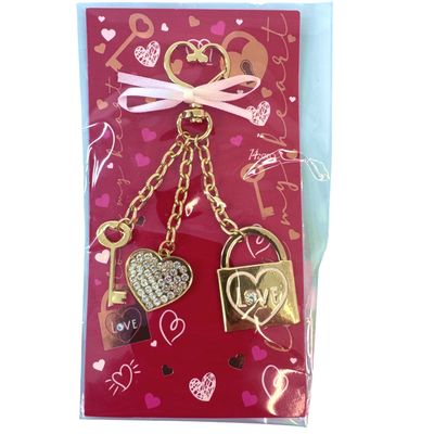 PORTE CLES LOVE EN METAL 1