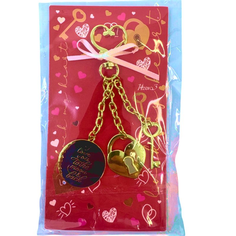 PORTE CLES LOVE EN METAL 3