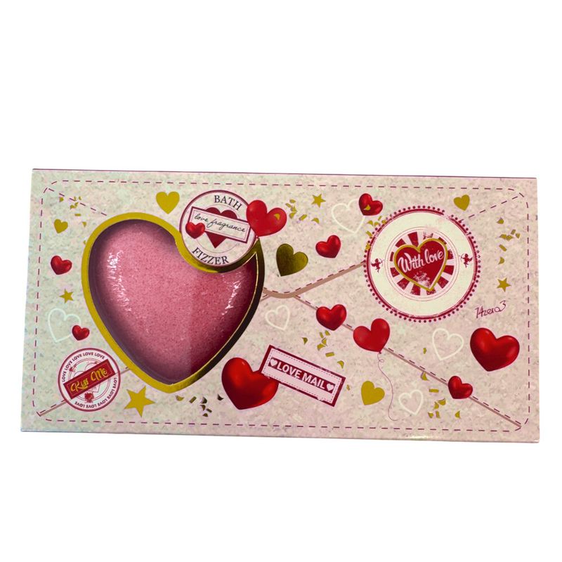 COFFRET CADEAU DE 2 BOMBES DE BAINS COEUR 80G