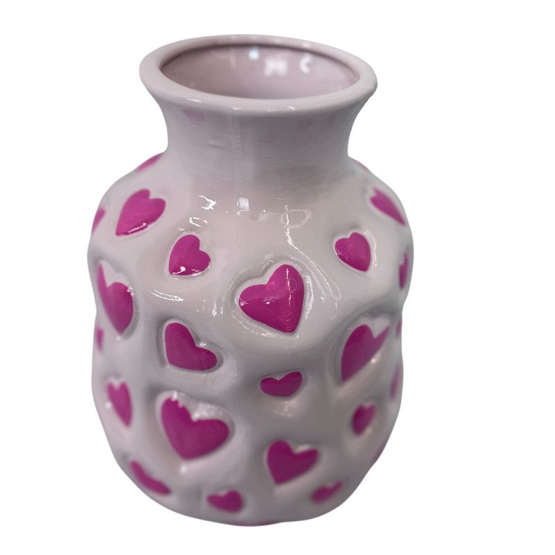 VASE HEARTBREAKER  21X21X21CM