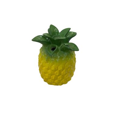 PINEAPPLE TROPICAL YELLO VASE 16X16X23CM