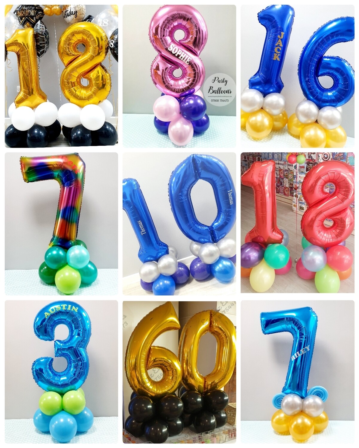 Large Number Displays