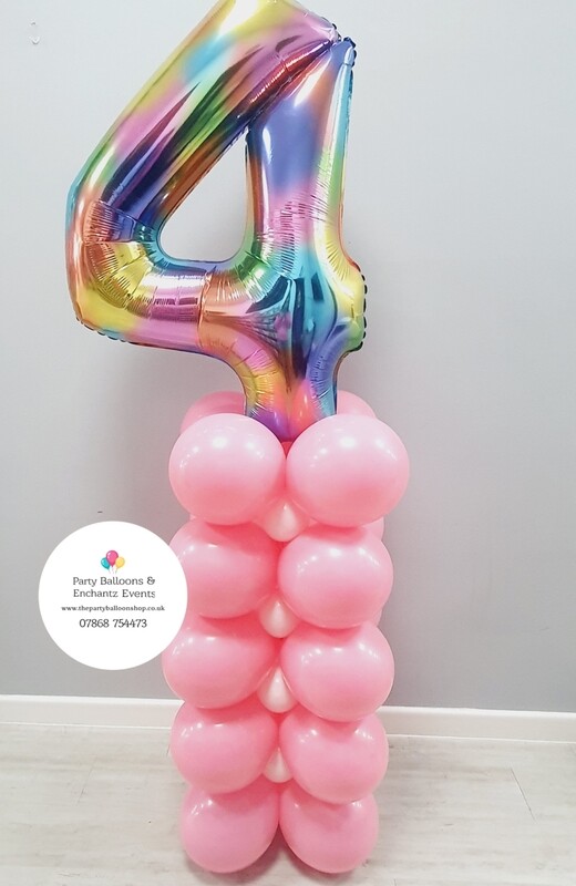 Number Balloon Towers 