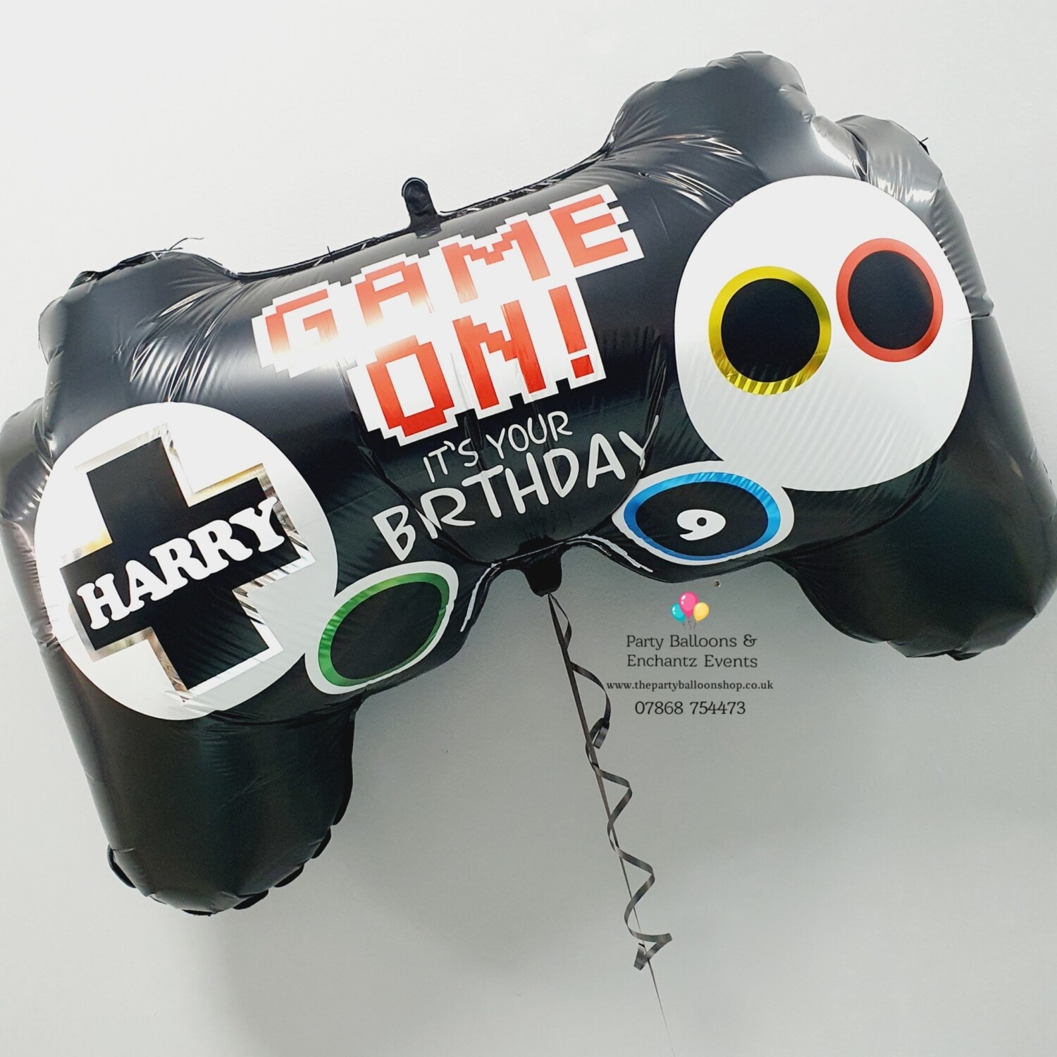 Game controller foil balloon - Super Size