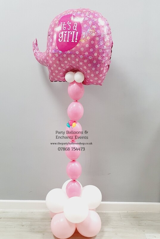 Cute elephant balloon tower Boy/Girl