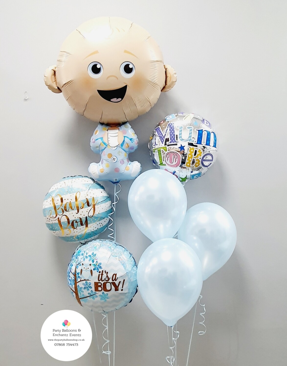 Baby Boy/Girl balloon bouquets 