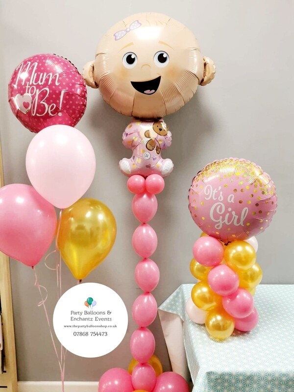 3 Ps Baby Boy/Girl balloon bundle 