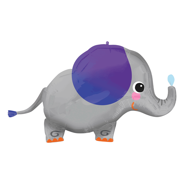 Elephant 34" Foil SuperShape Balloon