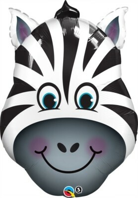 Zebra 32" SuperShape Foil Balloon